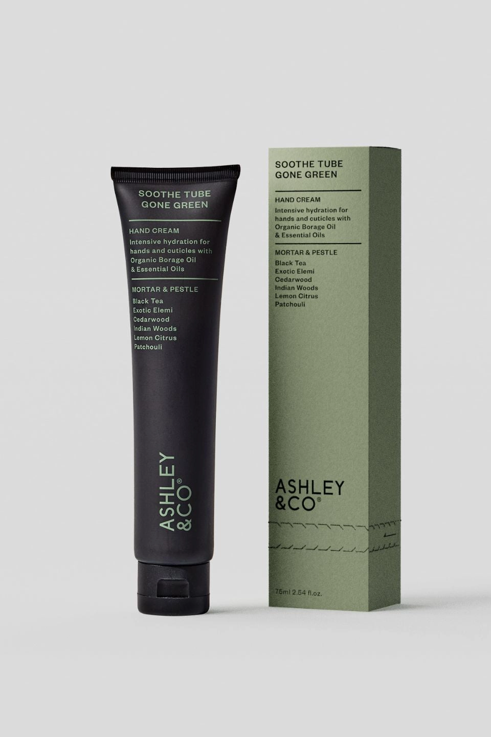 Soothe Tube Gone Green Mortar   Pestle Handcream