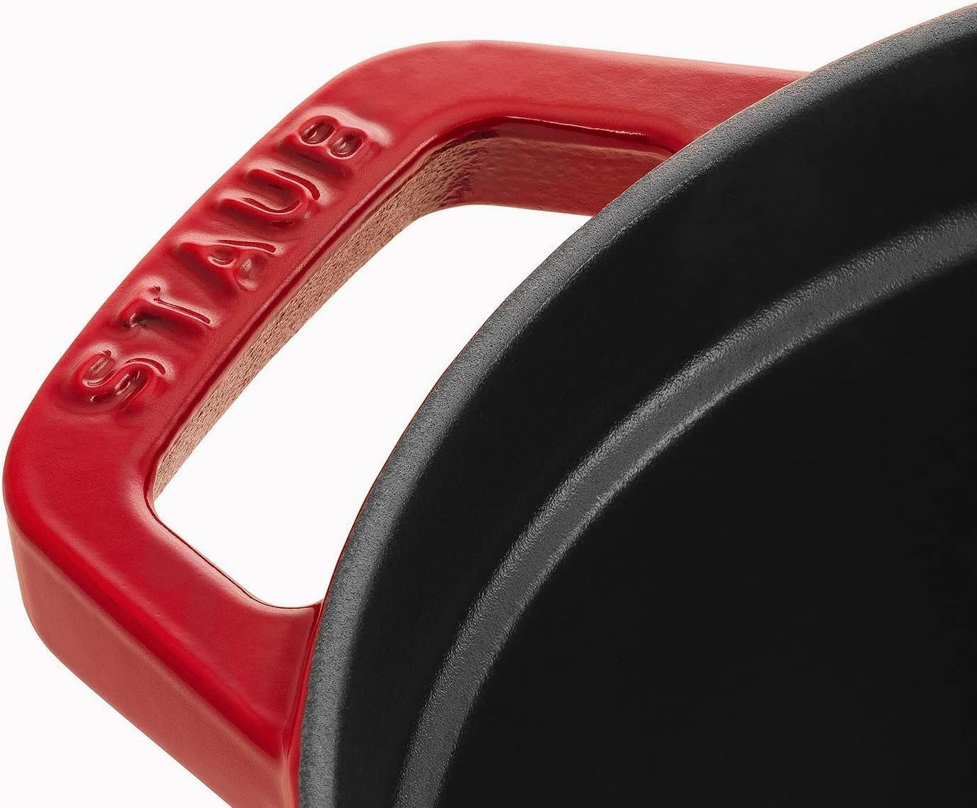 STAUB 40509-866-0 Cast Iron Cocotte, Cherry, 31 cm