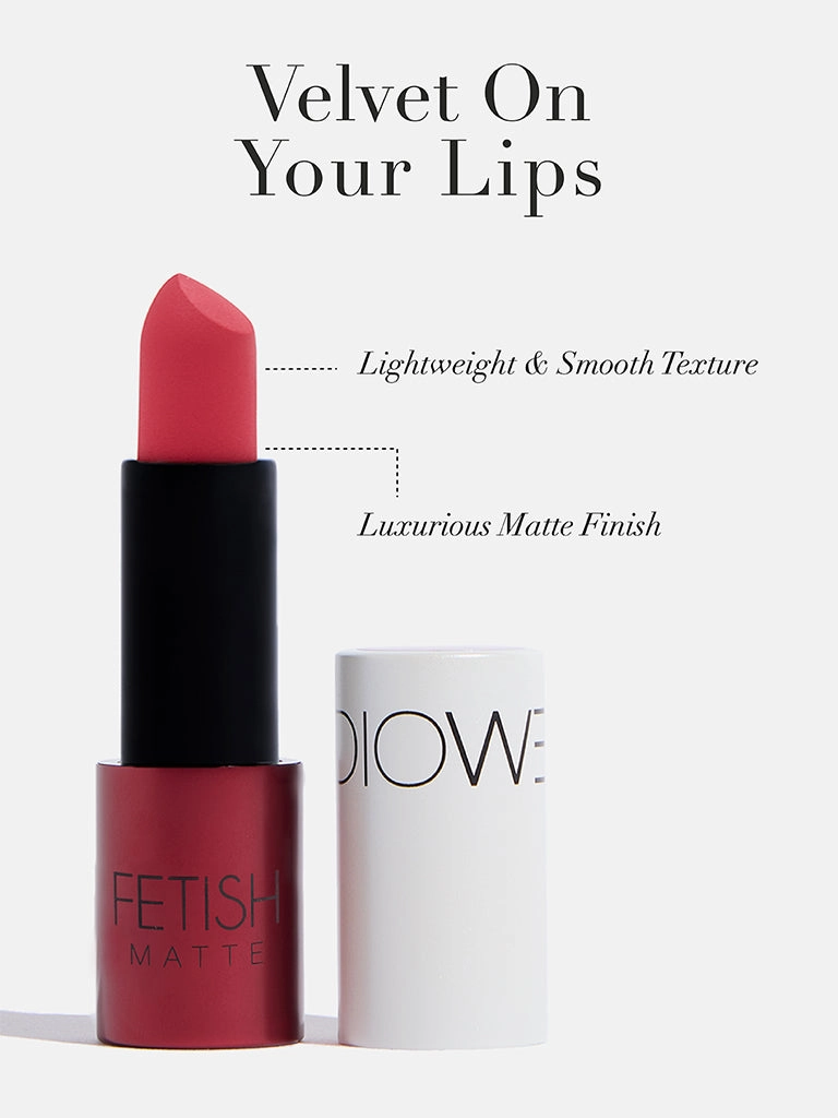 Studiowest Fetish Rouge 02 Matte Lipstick - 4 gm
