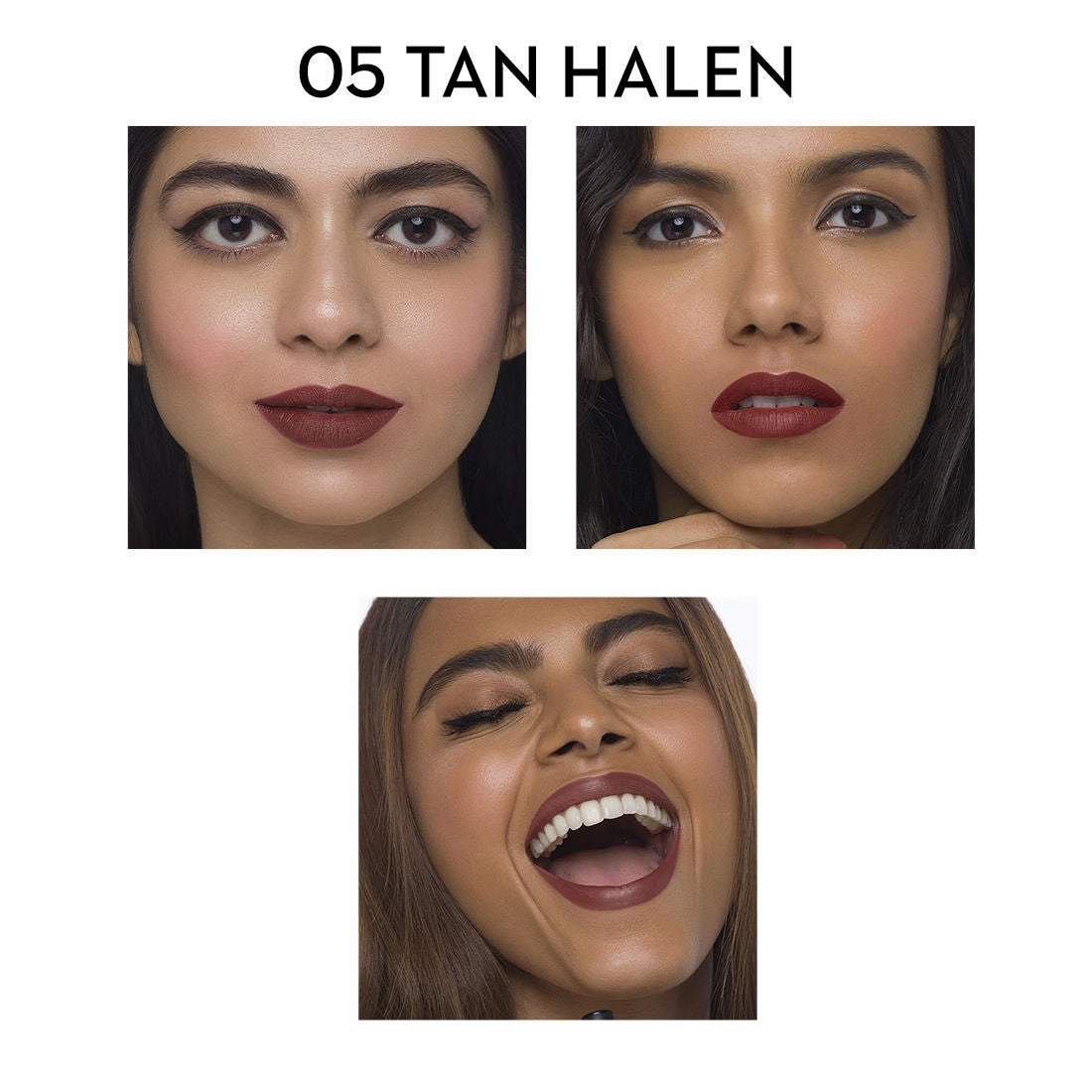 SUGAR Matte Attack Transferproof Lipstick - 05 Tan Halen (Chocolate Brown) (2g)