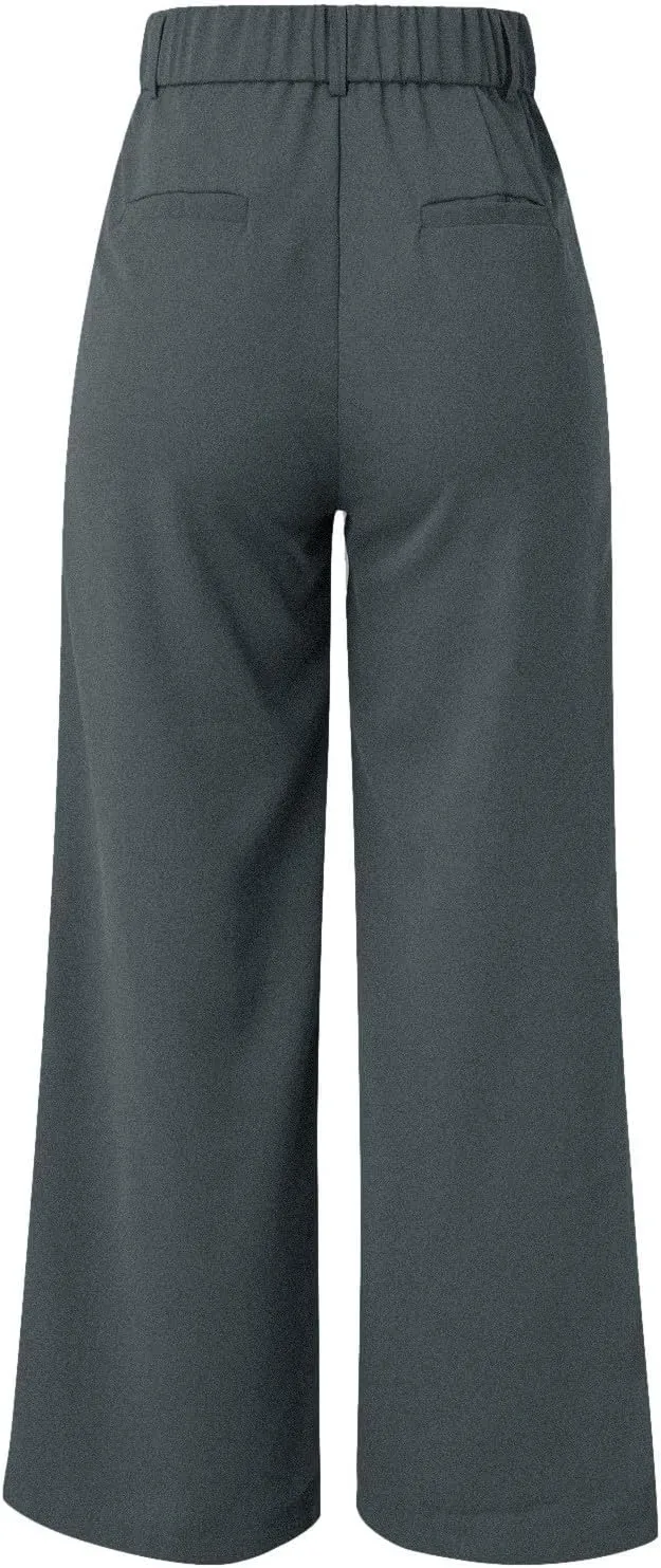 Summer Pants for Women 2024 Trendy Women Wide Leg Pants for Women Work Business Casual High Waisted Dress
