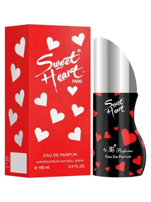 Sweet Heart Classic Perfumes, Long Lasting Eau De Parfum, Premium Fragrance, Package Size - 100 ml, Pack of 2 (Red Perfume 100 ml)