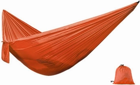 Swings Seats Nylon Hammock with Tear Resistant, Portable Single Hammock, Durable, Breathable, Long Lasting, for Outdoors Play Set Swings (Color : Orange red)