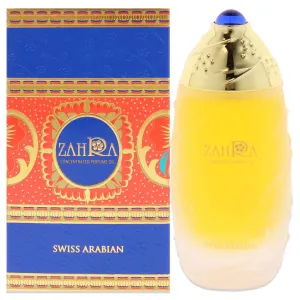 Swiss Arabian Zahra - Luxury Products From Dubai - Long Lasting And Addictive Personal Perfume Oil Fragrance - A Seductive Signature Aroma - 1 Oz