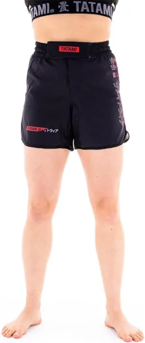 Tatami Fightwear Women's Uncover Grappling Shorts - Black