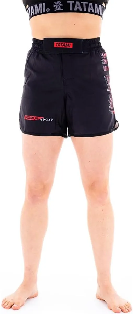 Tatami Fightwear Women's Uncover Grappling Shorts - Black