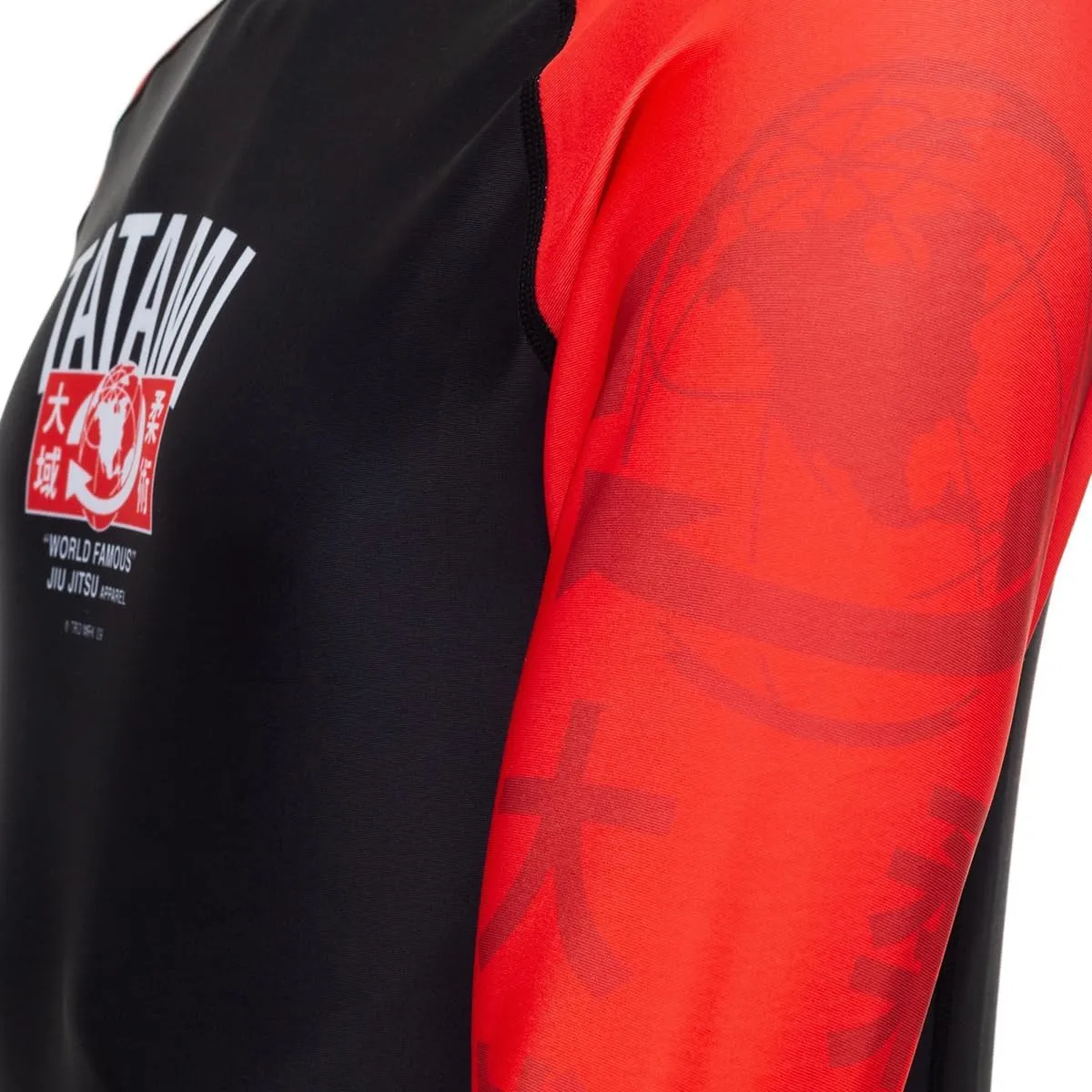 Tatami Fightwear World Famous Long Sleeve Rashguard - Black