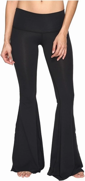 teeki Long Bell Bottom Pant for Women High-Waist Stretchy Flare Bell Bottoms Premium Athletic Pants Retro 70s