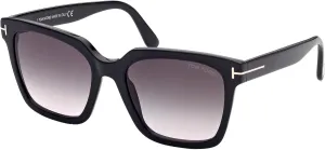 Tom Ford SELBY FT 0952 Black/Grey Shaded 55/19/140 women Sunglasses
