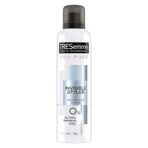TRESemmé Pro Pure Invisible Styler For Hair Volume and Fine Hair Care Styling Hair Spray 0% Alcohol, Parabens, Dyes 6.8 oz