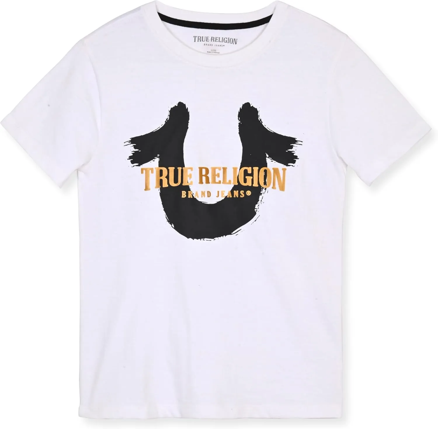True Religion Boys Clothing Set 3 Piece Boys Sweatshirt Jeans and T-Shirt Jogger Set for Kids