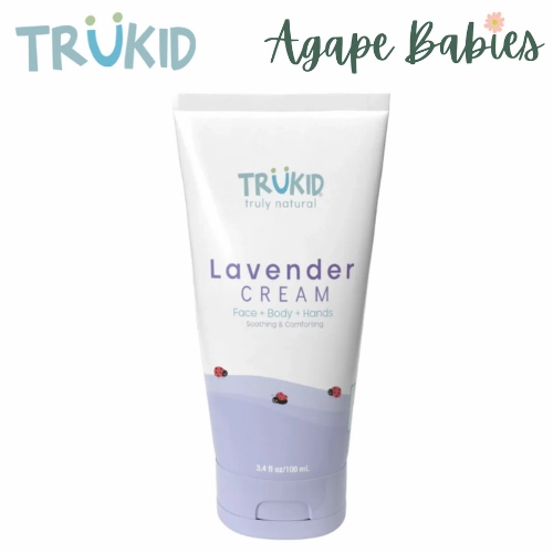 TruKid TruBaby Lavender Face  Body   Hands Cream, 100 ml Exp-07/26