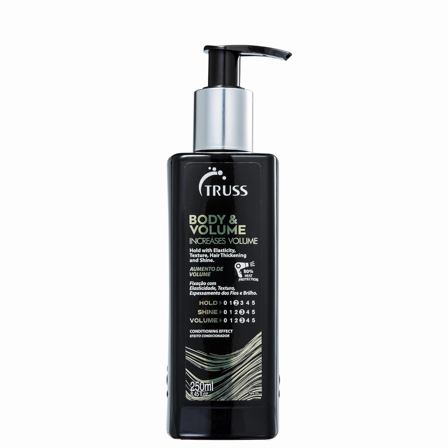 Truss Body & Volume - Weightless, Heat Activated Cream for Volume and Texture to Thin, Oily Hair Types - Light to Medium Hold with Elasticity, Hair Thickening & Shine (8.45oz)