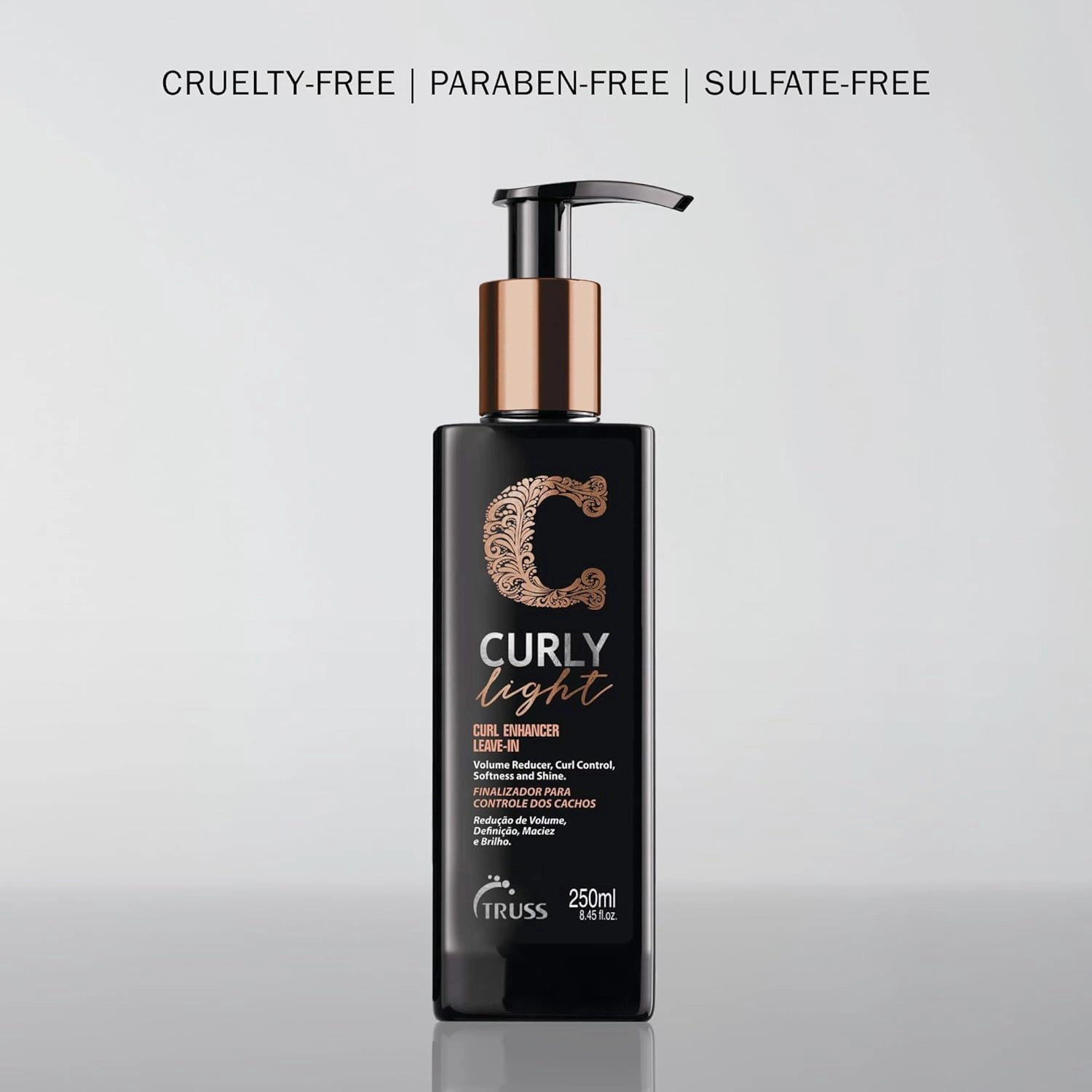 Truss Leave-in Cream for Curly Light Hair - Define and Intensify Curls, Moisturize Wavy and Textured Hair with Matte Finish