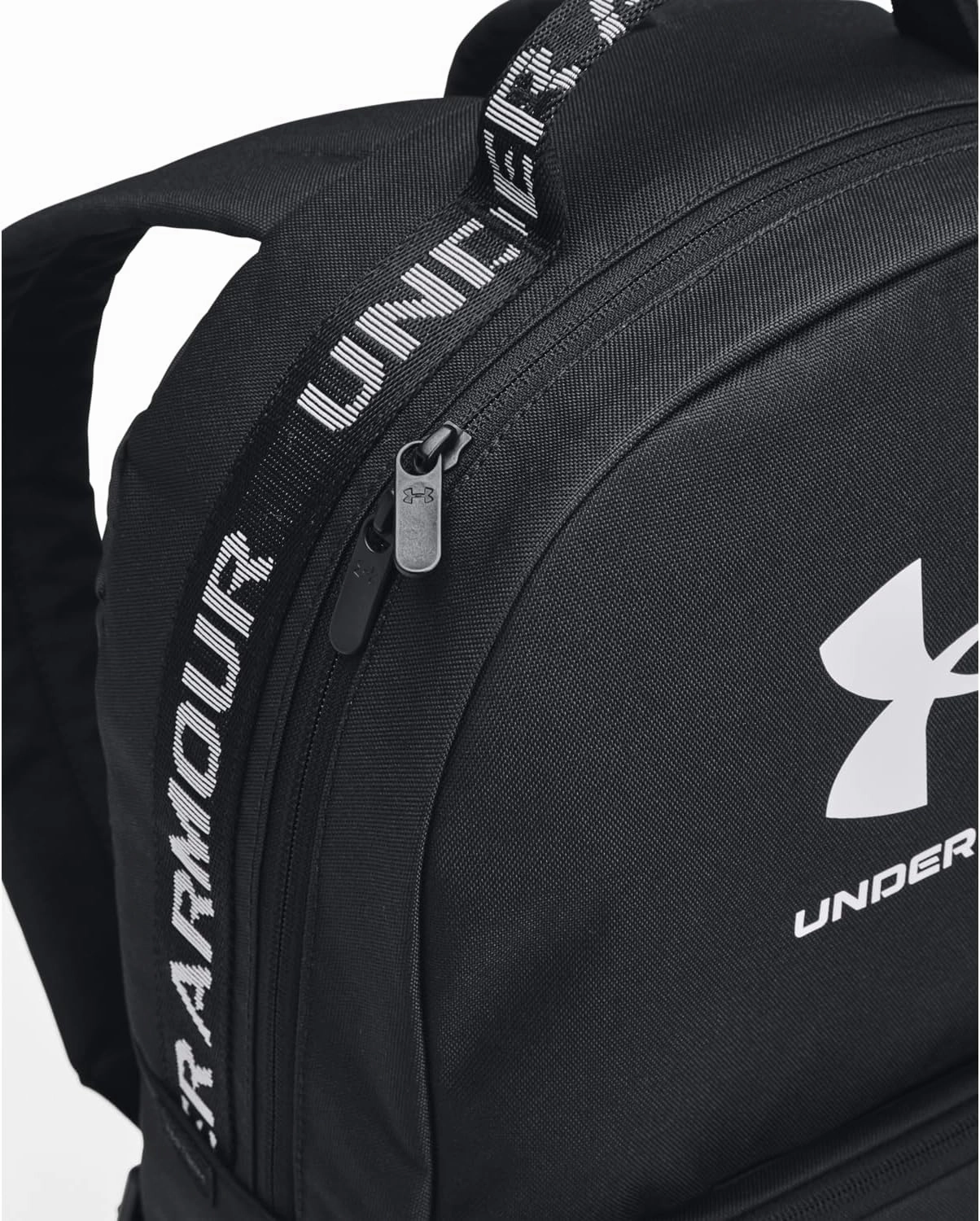 Under Armour Unisex-Adult Loudon Backpack, (001) Black/Black/White, One Size Fits Most
