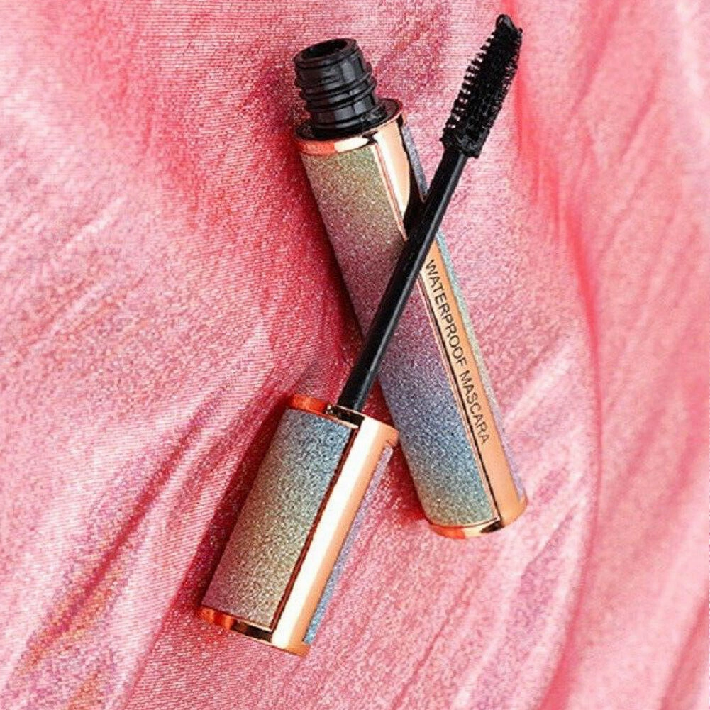 US 2-4 Pack 4D Silk Fiber Eyelash Mascara Waterproof Smudge-proof Long Lasting