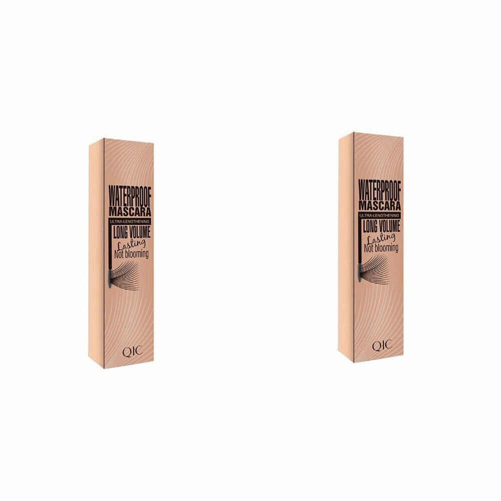 US 2-4 Pack 4D Silk Fiber Eyelash Mascara Waterproof Smudge-proof Long Lasting