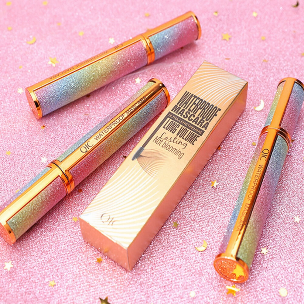 US 2-4 Pack 4D Silk Fiber Eyelash Mascara Waterproof Smudge-proof Long Lasting