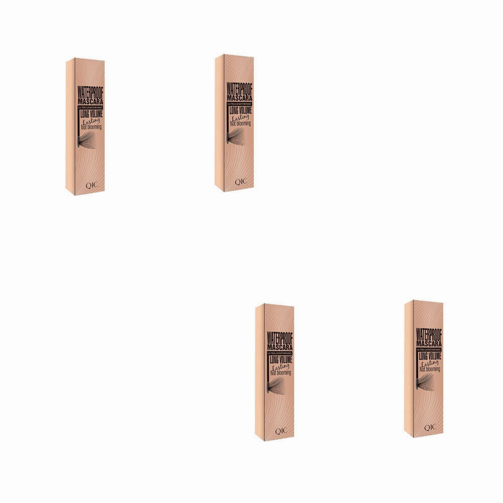 US 2-4 Pack 4D Silk Fiber Eyelash Mascara Waterproof Smudge-proof Long Lasting