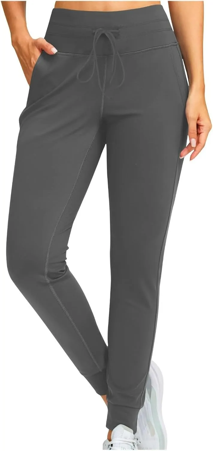 Women Fleece Lined Leggings Thermal Winter Warm Tights High Waisted Yoga Pants Winter Clothes with Pockets