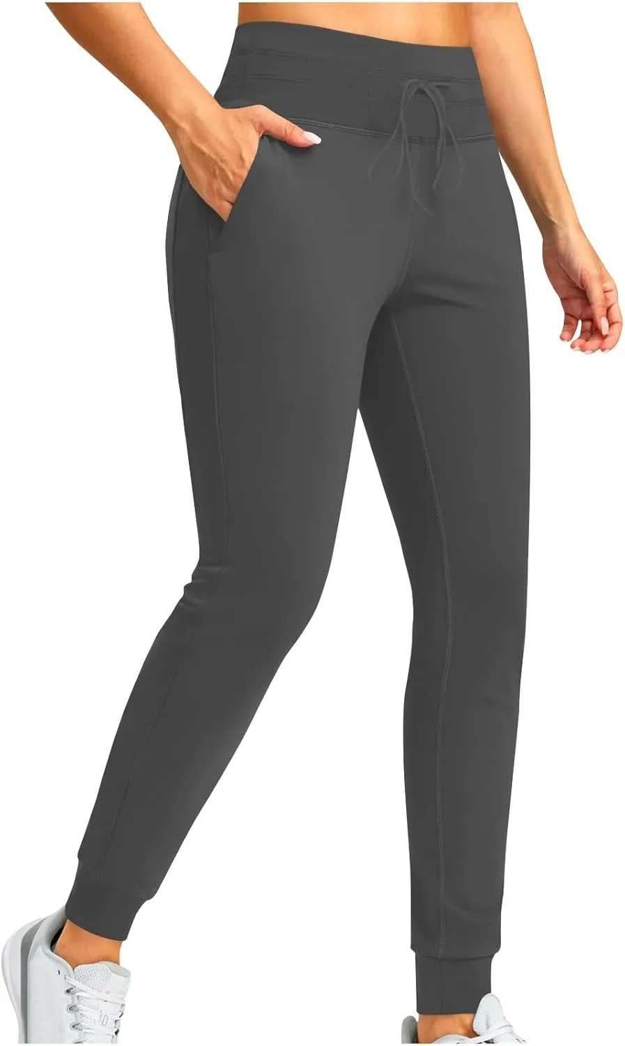Women Fleece Lined Leggings Thermal Winter Warm Tights High Waisted Yoga Pants Winter Clothes with Pockets