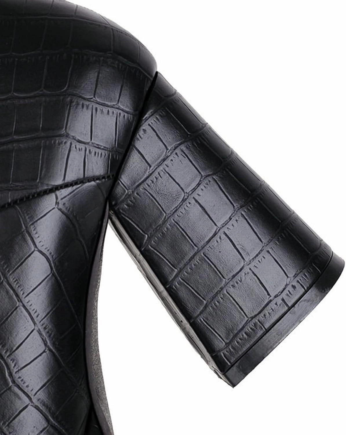 Women Platform Mary Jane Chunky High Heel Pumps Retro Double Ankle Strap Cosplay Uniform Dress Shoes