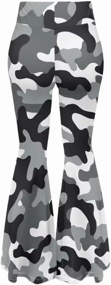 Women's Stretch Wide Leg Pants Bootcut Crossover Sweatpants Flare Workout Pants High Waist Leggings Yoga Pants