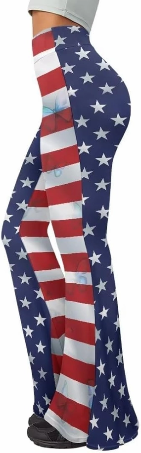 Women's Stretch Wide Leg Pants Bootcut Crossover Sweatpants Flare Workout Pants High Waist Leggings Yoga Pants