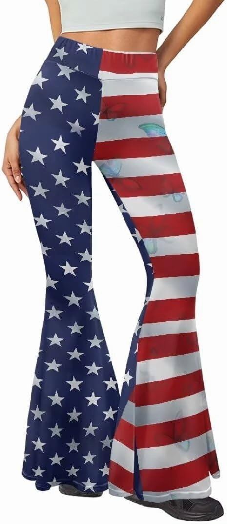 Women's Stretch Wide Leg Pants Bootcut Crossover Sweatpants Flare Workout Pants High Waist Leggings Yoga Pants