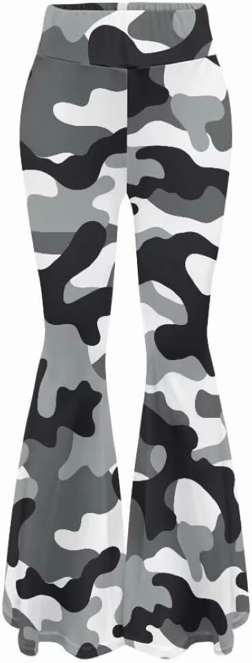 Women's Stretch Wide Leg Pants Bootcut Crossover Sweatpants Flare Workout Pants High Waist Leggings Yoga Pants