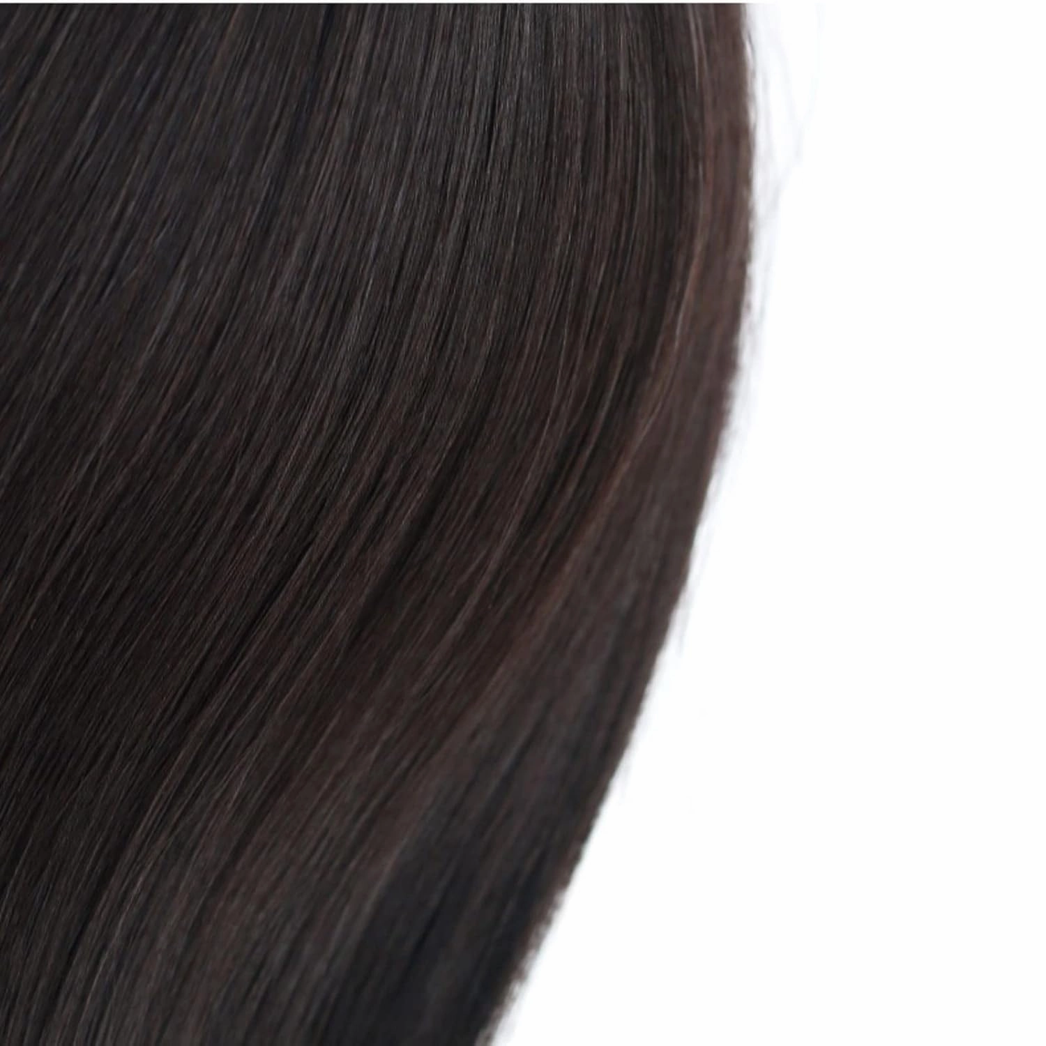 Women's Wig Wig Piece Female Head of Hair Patch Piece Cover White Hair Real Hair Real Hair Fluffy Increase Hair Volume Wig Piece Women's Wigs Hair Piece(07-(7x8) 30CM black)
