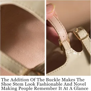 Women's Patent Leather Low Block Heel Mary Jane Sandals with Adjustable Ankle Straps Closed Square Toe Slingback Chunky Heel Pumps for Daily Work Prom Evening Dating