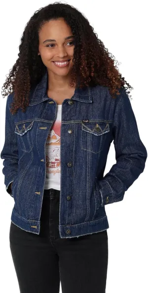 Wrangler Women's Memory Maker Jacket (as1, alpha, 2x, plus, regular, Crimson)