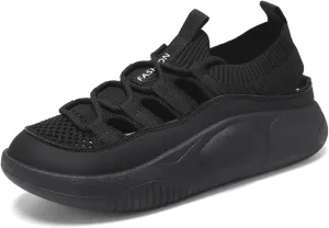 Y2k Cloud Soft Chunky Sneakers for Women's Retro Mesh Breathable Aesthetic Summer Casual Walking Shoes for Travel