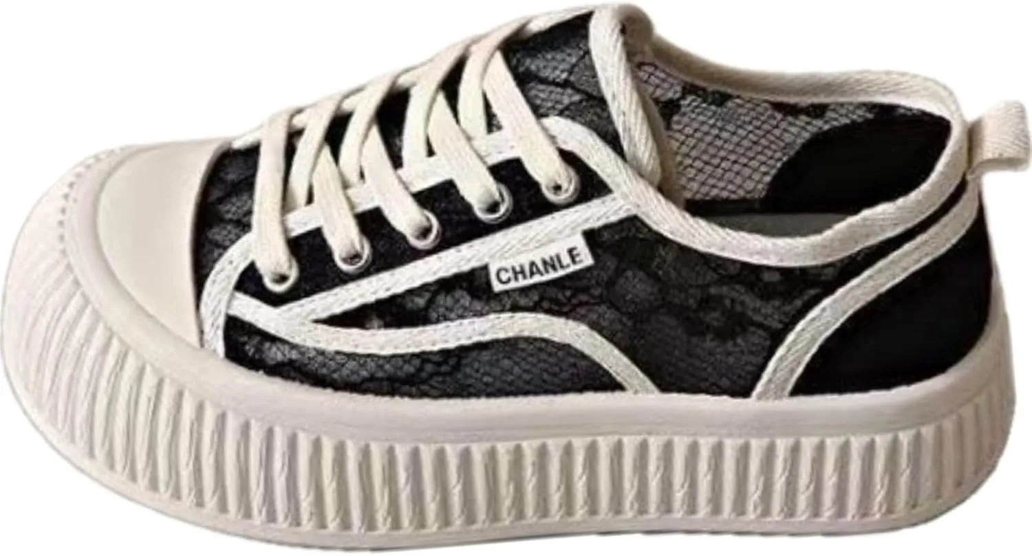 Y2k Platform Sneakers for Women and Girls Retro Mesh Breathable Aesthetic Summer Casual Walking Shoes for Travel
