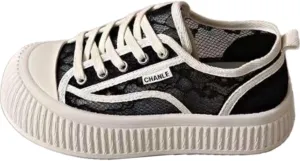 Y2k Platform Sneakers for Women and Girls Retro Mesh Breathable Aesthetic Summer Casual Walking Shoes for Travel