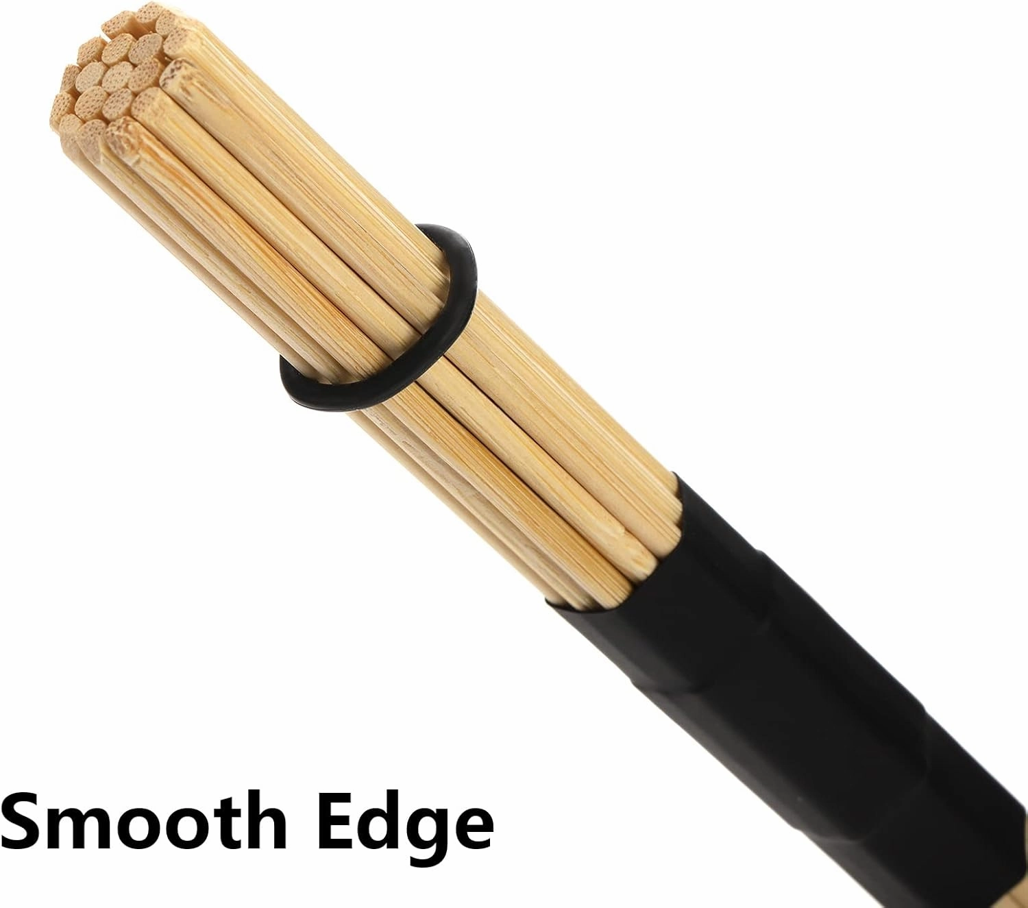 YOUEON 3 Pair 16 Inch Bamboo Hot Rods Drumsticks, 5A Jazz Drum Sticks Constructed of 19 Bamboo Dowels, Rods Drum Brushes for Jazz, Folk, Small Venue and Acoustic Performance