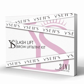 Ysen's Lash Lift Kit 10 Times - Full Set of Professional Tools, Pure Plant-derived Olive Oil Extract, Unique Fragrance Oversized Gift Box Design for Professional Beauticians and Salons