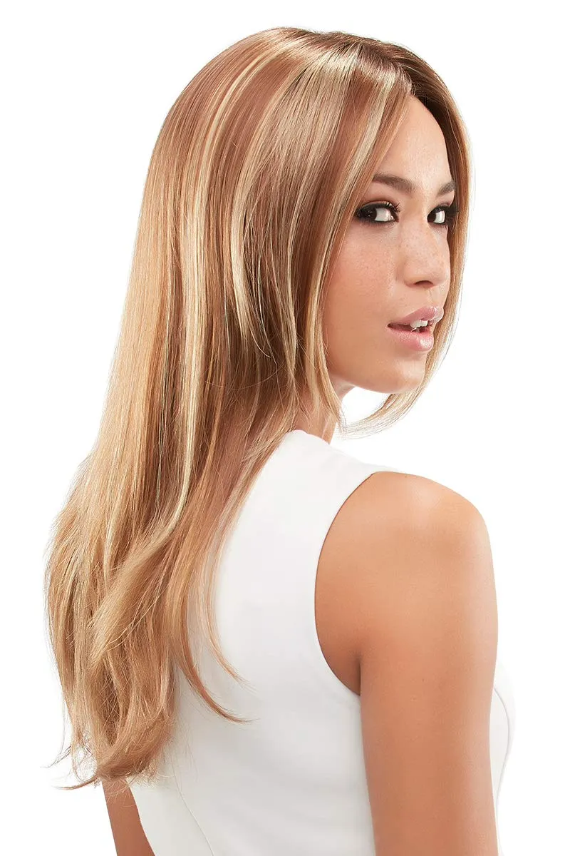 Zara Petite Lace Front & Monofilament Synthetic Wig by Jon Renau in 10RH16, Length: Long