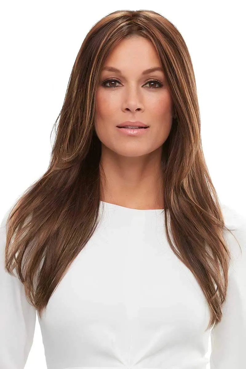Zara Petite Lace Front & Monofilament Synthetic Wig by Jon Renau in 10RH16, Length: Long