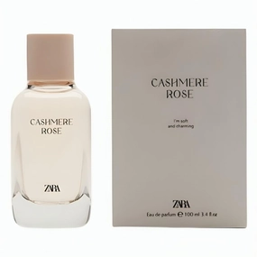Zara Cashmere Rose Perfume for Women EDP Eau De Parfum 100 ML (3.4 FL OZ)