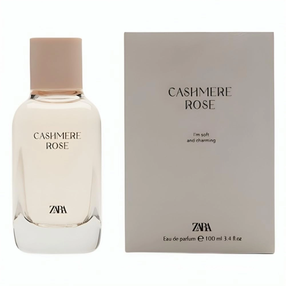 Zara Cashmere Rose Perfume for Women EDP Eau De Parfum 100 ML (3.4 FL OZ)