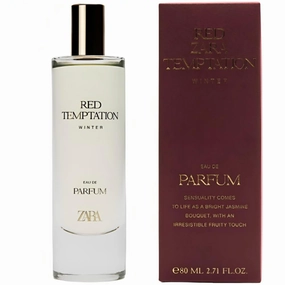 Zara Red Temptation Winter Perfume for Women EDP Eau De Parfum 80 ML (2.71 FL. OZ)