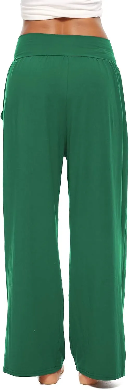 ZJCT Womens Yoga Sweatpants Comfy Loose Casual Wide Leg Lounge Joggers Pants with Pockets