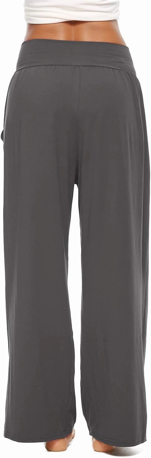 ZJCT Womens Yoga Sweatpants Comfy Loose Casual Wide Leg Lounge Joggers Pants with Pockets